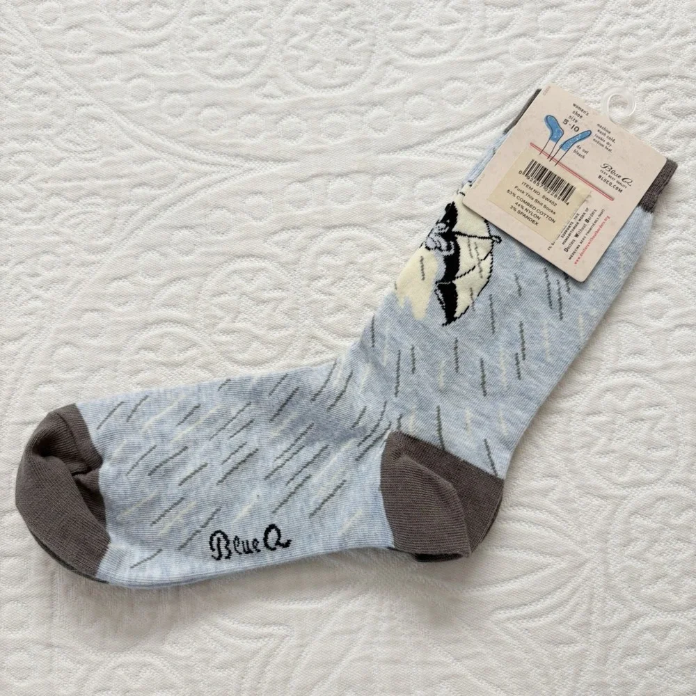 Blue Q Novelty Crew Socks, F This‎ ... (W's 5-10)